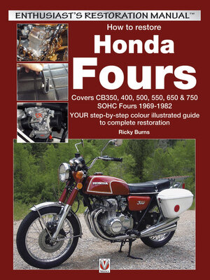 cover image of How to Restore Honda SOHC Fours
